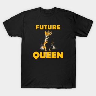 Lioness Cub With Crown "Future Queen" T-Shirt